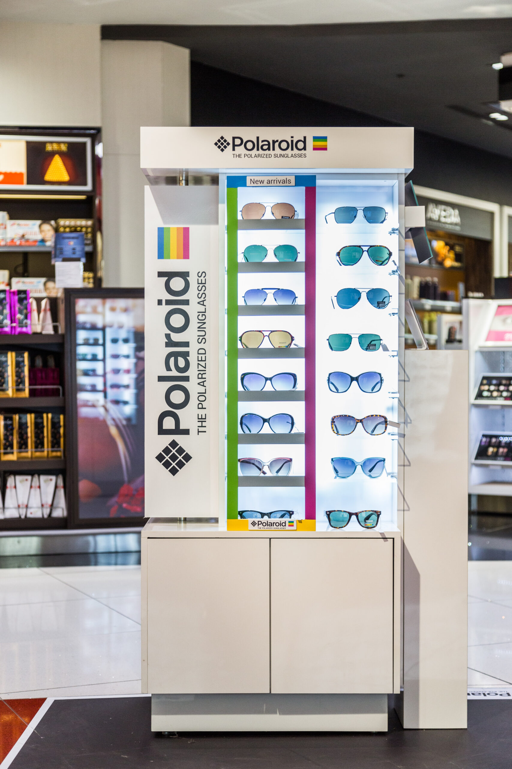 Sao Paulo 22/05/15
Polaroid animation and Safilo's brands stands at the T2 Guarulhos Airport ( GRU).
Photos: Fernando Cavalcanti